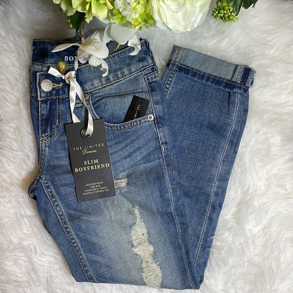 The Limited Slim Boyfriend Jean